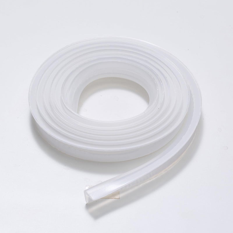 Angloria Edge Protector 100% Silicone  Baby Proofing Corners Clear Guards  Pre-Tape Adhesive Soft for Kids Safety  Child Table Cabinets Furniture Bumper (2/5x2/5 in  6 FT) - Image 4